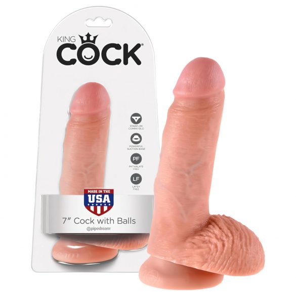 King Cock 18cm dildo - naturaalne rõõm