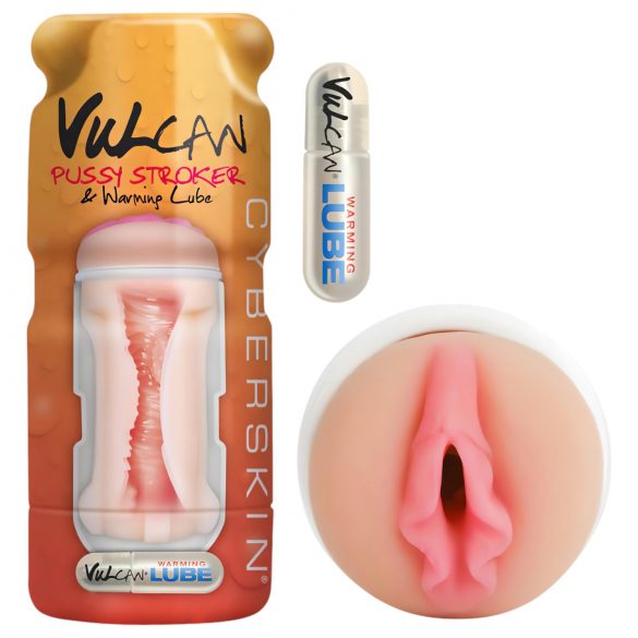 Vulcan Stroker - elutru vulva, soojendava libestiga (naturaalne)