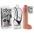 King Cock Strap-on 11 - õõnes riidedildo, 28cm naudingut!