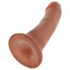 King Cock 15 cm dildo - pruun