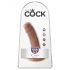 King Cock 15 cm dildo - pruun