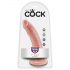 King Cock 18cm dildo - loomulik