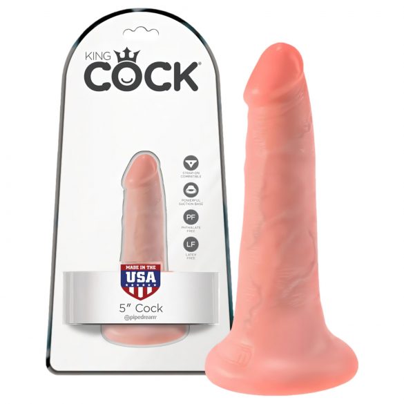 King Cock 5 dildo (13 cm) - naturaalne