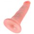 King Cock 5 dildo (13 cm) - naturaalne