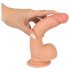 realistixxx - elu-tõetru iminapaga dildo (22 cm) - naturaalne