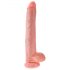 King Cock 35cm suur dildo - naturaalne