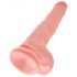 King Cock 35cm suur dildo - naturaalne