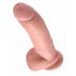 King Cock 9 - suur iminapaga dildo (23cm) - nahavärvi