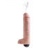 King Cock 10 - elutru pritsiv dildo (25cm) - naturaalne