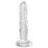 King Cock 6" - läbipaistev iminapp dildo (15cm)