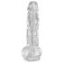 King Cock Crystal 20cm - iminapaga dildo munanditega