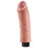 King Cock 8 - painduv ja tõetruu vibraator (25cm)