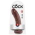 King Cock 20 cm dildo - pruun