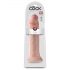 King Cock 14 - suur iminapaga dildo (36cm) - naturaalne