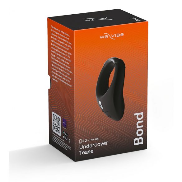 We-Vibe Bond - nutikas vibreeriv peeniserõngas (must)