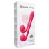 Snail Vibe Duo - akudega, 3in1 stimulatsiooniga vibraator (roosa)