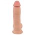 Nature Skin - Dildo nahast - 20cm (naturaalne)