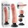 King Cock 9 iminapaga vibratsioon (23 cm) - naturaalne