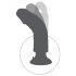 King Cock 10 imemaga dildo (25 cm) - naturaalne