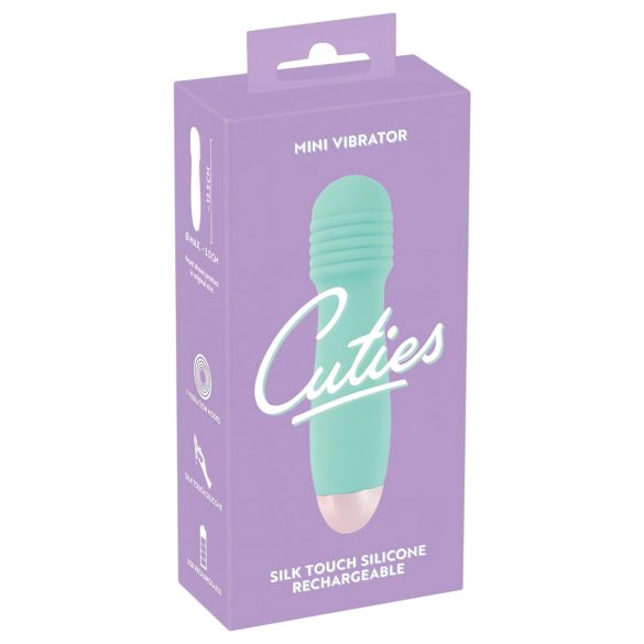 Cuties Mini Wand - akuga mini vibromassöör (roheline)