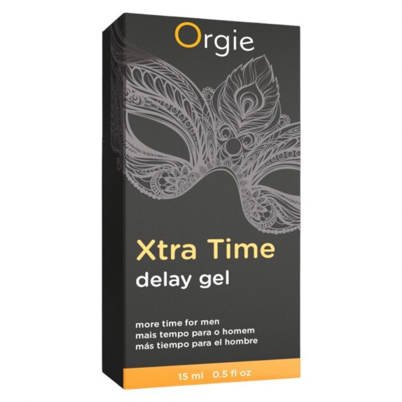 Orgie Xtra Time - Ejakulatsiooni aeglustav geel meestele (15ml)