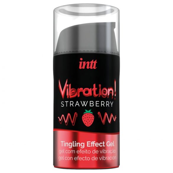 Intt Vibration! vedelvibraator - maasikas (15ml)