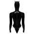 Must Samet - pikkade varrukatega Batwoman body (must) - M