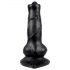 Animalorny - koerapeniisi dildo - 12cm (must)