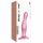 Strap-on-me Curvy M - roosa kumer jalgadega dildo