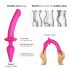 Strap-on-me Lüliti Pool-Realistlik XXL - 2in1 dildo (roosa)