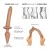 Strap-on-me Swith Realistic S - 2in1 silikoonist dildo (naturaalne)