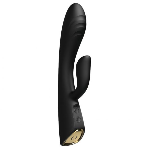 Dorcel Flexi Rabbit - soojendav kliitorivibraator (must)