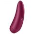 Satisfyer Curvy 1+ - nutikas õhulaine kliimaks (punane)