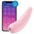 Satisfyer Curvy 2+ – nutikas roosades toonides kliitori stimulaator