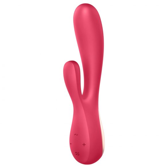 Satisfyer Mono Flex - nutikas veekindel vibraator (punane)