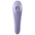 Satisfyer Dual Pleasure - tark õhklainete 2in1 vibraator (lilla)