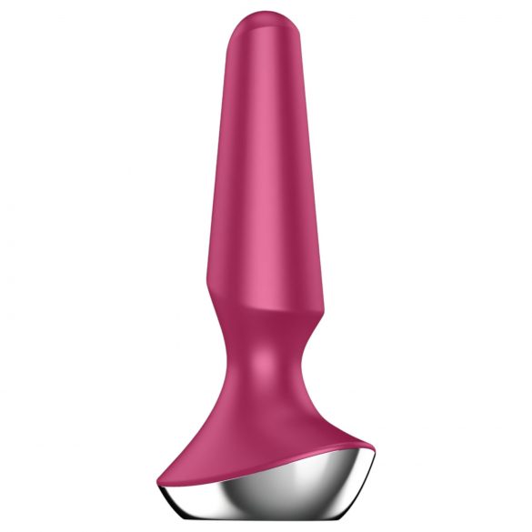 Satisfyer Plug-ilicious 2 - nutikas anaaldildo (punane)