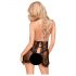 Penthouse Libido Boost - pitsiline babydoll stringidega (must) - L/XL