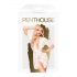 Penthouse Hypnotic Power - pitsist hommikumantel ja stringid (valge) - XL