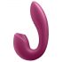 Satisfyer Sunray – 2in1 akuvibraator (punane)