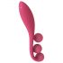 Satisfyer Tri Ball 1 - laetav multifunktsionaalne vibraator (punane)