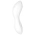 Satisfyer Curvy Trinity 5+ - nutikas 2-ühes vibraator (valge)