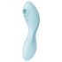 Satisfyer Curvy Trinity 5+ - nutikas 2in1 vibraator (sinine)