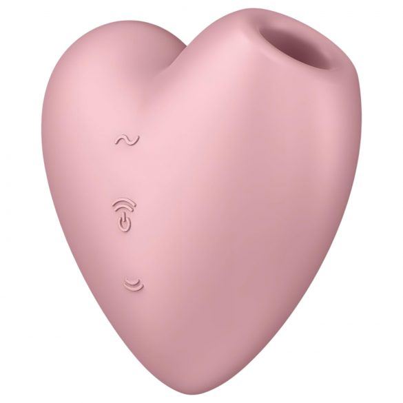 Satisfyer Cutie Heart - roosa kliitoristimulaator laengutega