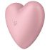 Satisfyer Cutie Heart - roosa kliitoristimulaator laengutega