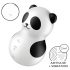 Satisfyer Pocket Panda - musta õhulaineline kliitorimassöör