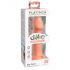 Dillio Big Hero - silikoonist iminapaga dildo (17 cm) - oranž