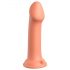 Dillio Big Hero - silikoonist iminapaga dildo (17 cm) - oranž