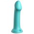 Dillio Suur Kangelane - iminapaga dildo (17cm) - türkiis