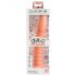 Dillio Wild Thing - sooniline dildoga (19 cm) - oranž